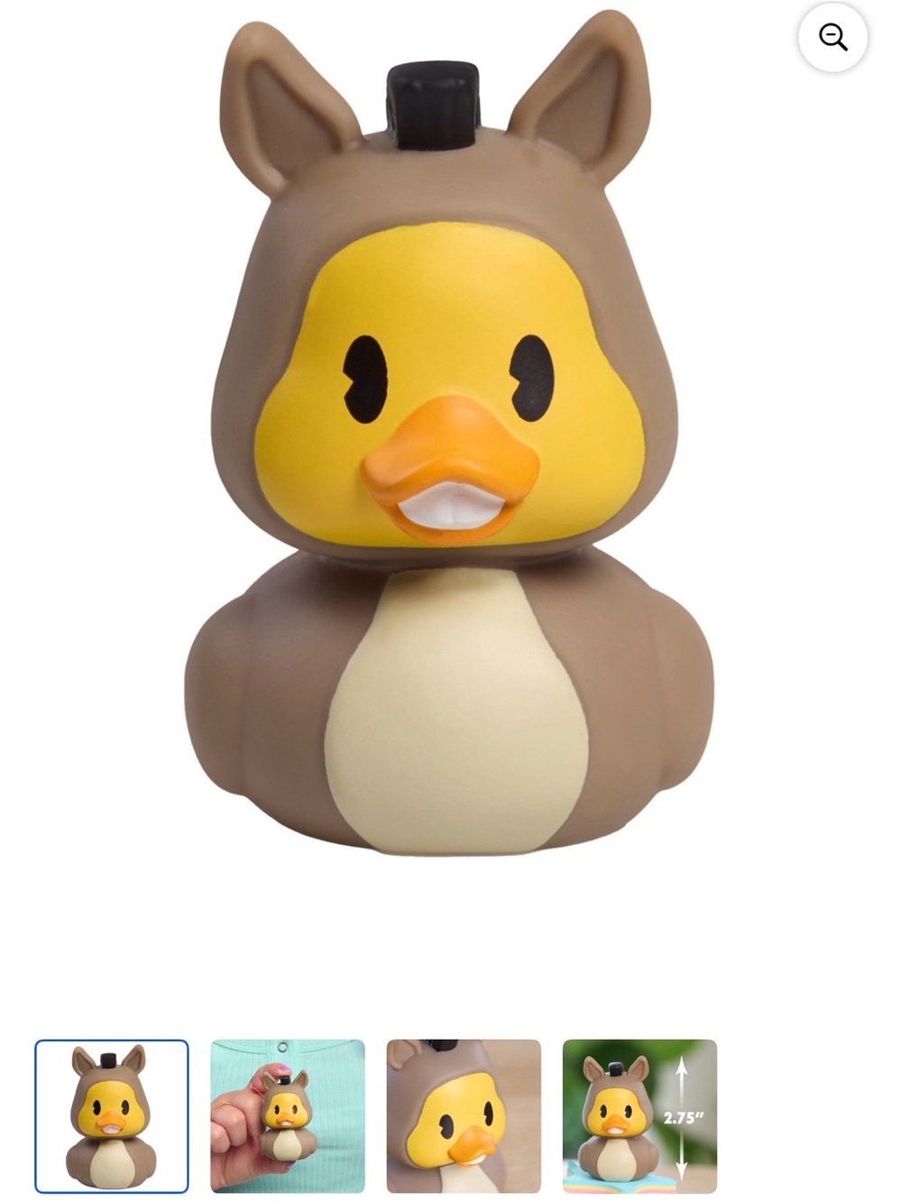 Duckalooz Dreamworks Donkey Small Toy Duck Collectible